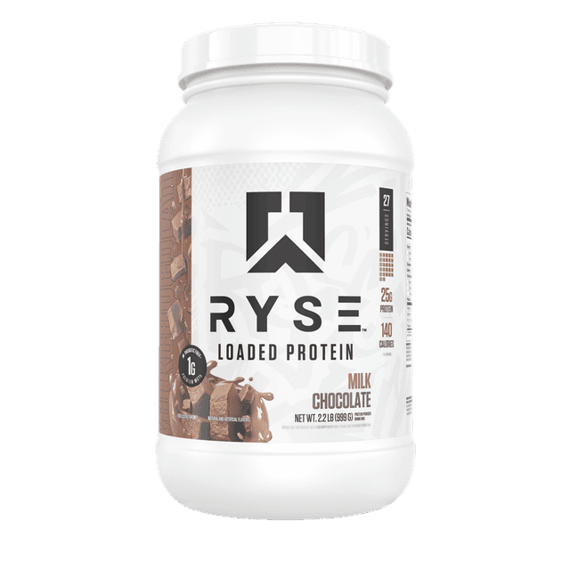 RYSE Loaded Protein · Milk Chocolate