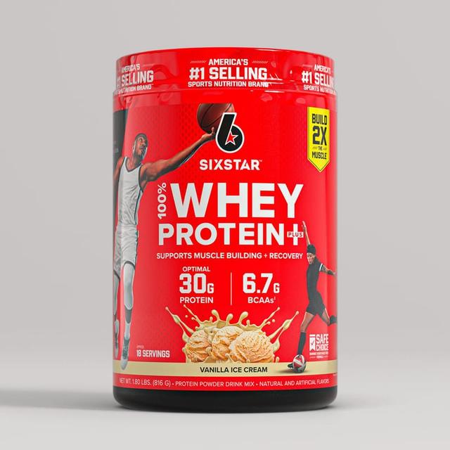 Six Star 100% Whey Protein Plus · Vanilla Cream