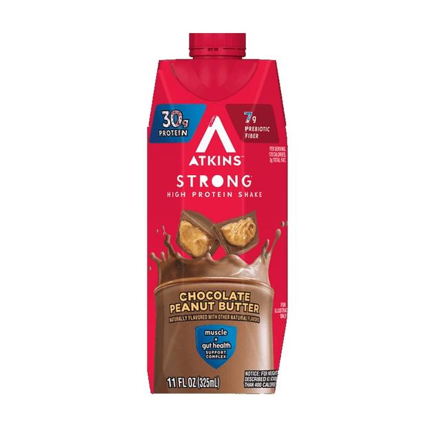 Atkins Strong · Chocolate Peanut Butter