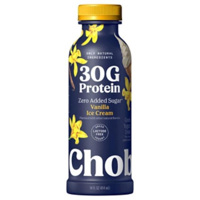 Chobani High Protein Drink 30g · Vanilla Ice Cream