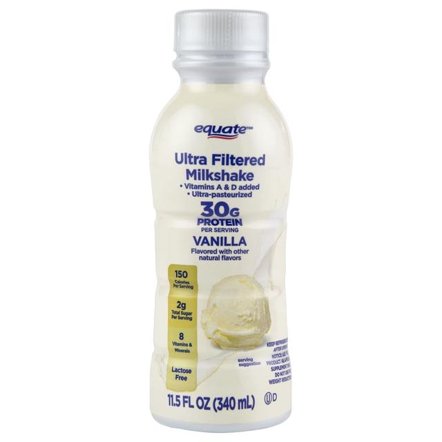 Equate Ultra-Filtered Milkshake · Vanilla