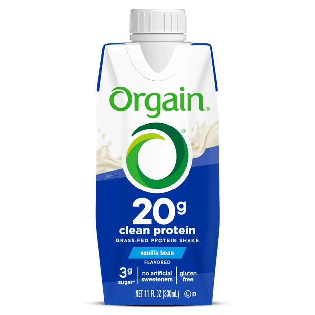 Orgain Clean Protein Shake · Vanilla Bean