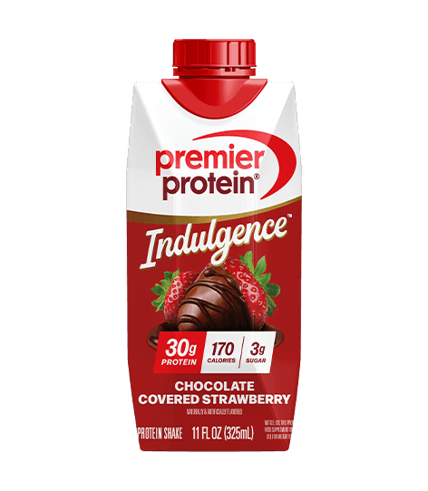 Premier Protein Indulgence Protein Shake · Chocolate Covered Strawberry