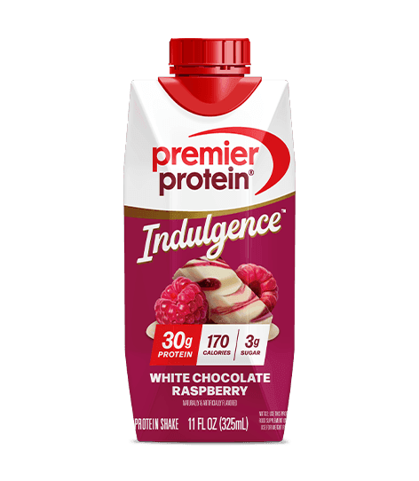 Premier Protein Indulgence Protein Shake · White Chocolate Raspberry