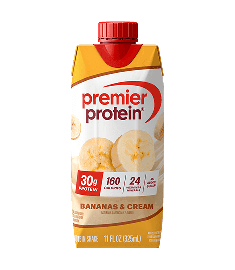 Premier Protein Protein Shake · Bananas & Cream