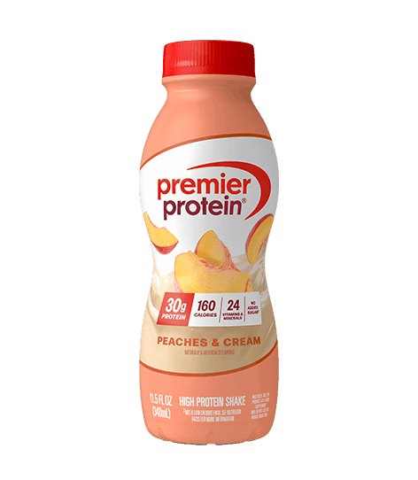 Premier Protein Protein Shake · Peaches & Cream