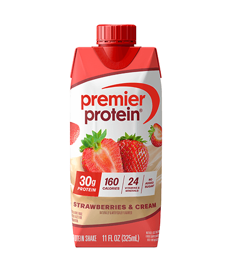 Premier Protein Protein Shake · Strawberries & Cream