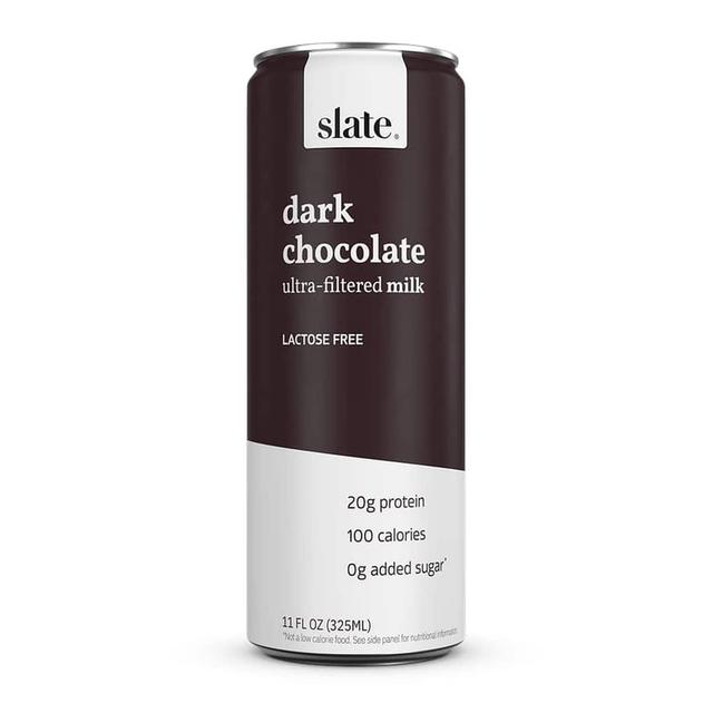Slate High Protein Milk · Dark Chocolate