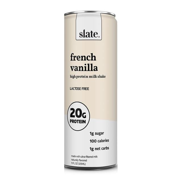 Slate High Protein Milk · French Vanilla