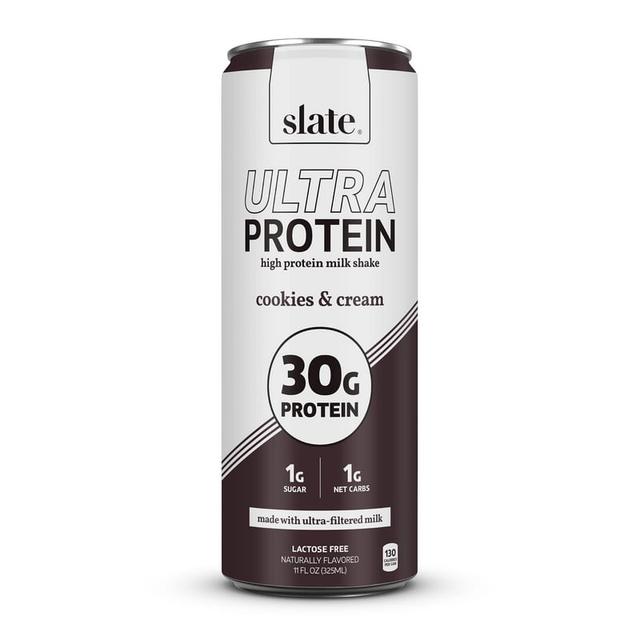 Slate Ultra Protein 30g · Cookies & Cream