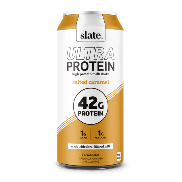 Slate Ultra Protein 42g · Salted Caramel