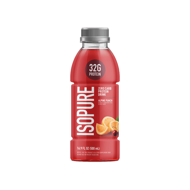 Isopure 32g Protein Drink · Alpine Punch