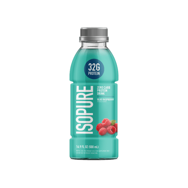Isopure 32g Protein Drink · Blue Raspberry