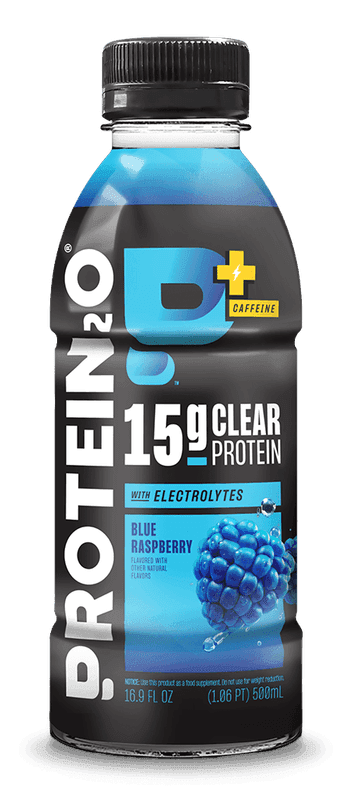 Protein2o 15g +Energy Protein Water · Blue Raspberry