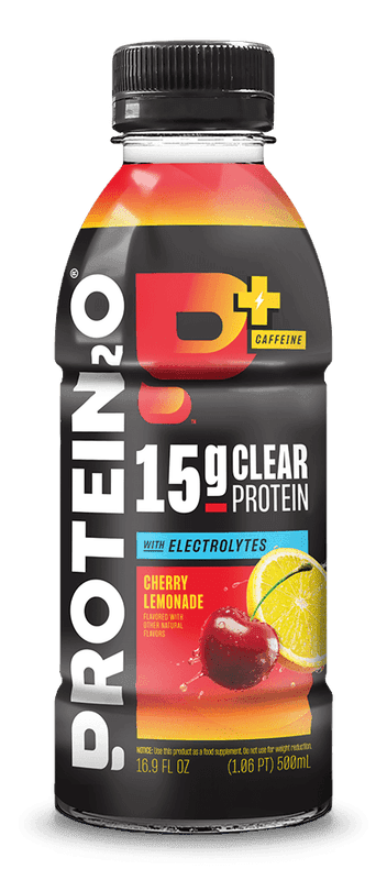 Protein2o 15g +Energy Protein Water · Cherry Lemonade