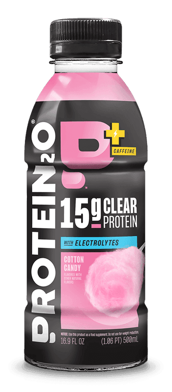 Protein2o 15g +Energy Protein Water · Cotton Candy